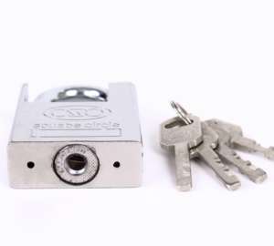 थोक प्रत्यक्ष बिक्री उच्च सुरक्षा पैडलॉक 60 मिमी छोटी बीम स्टेनलेस स्टील लिपटे बीम पैडलॉक - Product Image 3