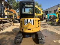 Mini-excavatrice Caterpillar 303 d'occasion fiable avec cabine, 303Cr, faible nombre d'heures, importation originale, sans fuites, pour chantier de construction