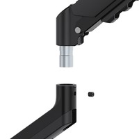 Support de moniteur de bureau réglable de qualité supérieure, vente flash, capacité de charge maximale de 10 kg, compatible avec les écrans d'ordinateur de 13 à 32 pouces