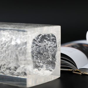 Estilo nórdico transparente mini resina <span class=keywords><strong>cristal</strong></span> transparente vaqueros jarrón de <span class=keywords><strong>flores</strong></span> para la decoración de la boda - Product Image 2