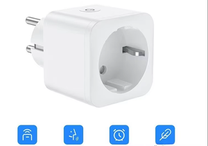 Châu Âu Mỹ phong cách nhà thông minh Điện Ổ cắm điện Wifi + Bluetooth Alexa bằng giọng nói điều khiển từ xa ứng dụng di động - Product Image 4