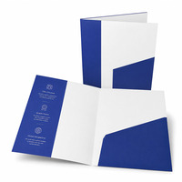 Carpeta de Presentación A4 Personalizada con Solapa para Documentos de Negocios y Oficina