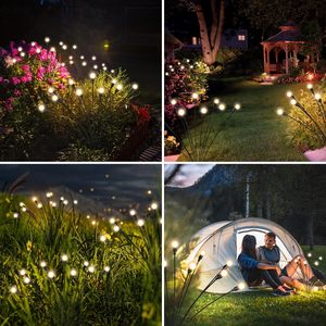 Outdoor Waterproof LED Firefly Garden Lights Graduation Valentine's Day Christmas Themes-<b>Battery</b> <b>Operated</b> Eco-friendly - Product Image 3