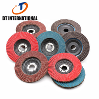 Disque à lamelles en céramique de haute qualité, grain 40/60/80, 100 mm, support en fibre de verre, disque abrasif pour polissage et meulage du métal, OEM ODM OBM