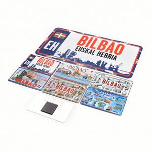 Country State Flag American License Plate <b>Fridge</b> Magnet Metal Tin Sign Style Custom OEM for Tourist - Product Image 4