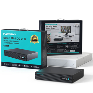 Marsriva แบตเตอรี่ลิเธียมออนไลน์24000mAh 9V 12V 15V 24V 48V พร้อม Kp7 POE MINI DC UPS สำหรับเราเตอร์ WIFI - Product Image 1