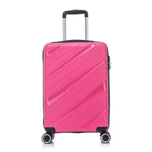 Prezzo di fabbrica più economico nuovo Design 20/24/28 pollici Oem Travel Pp bagaglio valigia su ruote