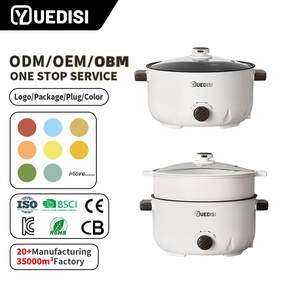 <span class=keywords><strong>Olla</strong></span> Eléctrica Multifuncional YUEDISI de 3L, Antiadherente, para Dormitorio y Uso Doméstico - Product Image 1