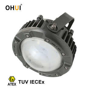 Lampes LED antidéflagrantes étanches ATEX IP66 80W 100W, éclairage antidéflagrant ignifuge - Product Image 1