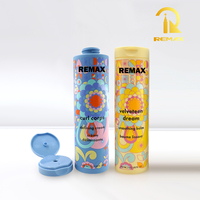 Bouteille de shampooing vide en HDPE de 200 ml, emballage en plastique personnalisé en gros