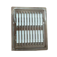 Lentille optique en verre sur mesure, type tige plano-convexe, pour dispositif médical, scope rigide