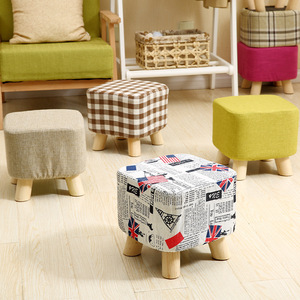 La Maison <strong>Large</strong> Boucle Ottoman Storage Bedroom Seat Stool Teddy Removable Lid Modern Practical Footstool <strong>Pouffe</strong> Wooden Entry - Product Image 4