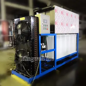 KINGWELL 5ton 10ton 30tons 60tons 100tons Automatic Direct Cooling System Block Ice Making Machine for Ice Plant