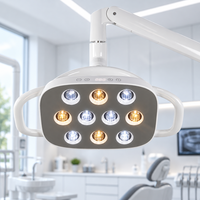 Lampe LED dentaire sans ombre pour fauteuil dentaire, clinique, traitement chirurgical, éclairage