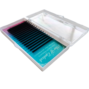 ถาดต่อขนตาขนตาขนแคชเมียร์ขนตาขนมิงค์แต่ละเส้นทำจากกำมะหยี่ขนยาว - Product Image 1