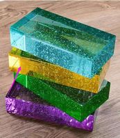 Clear Solid Glass Bricks-Waterproof Fire-Resistant Eco-Friendly Partition Walls for Industrial Medical Kitchen Exterior Use