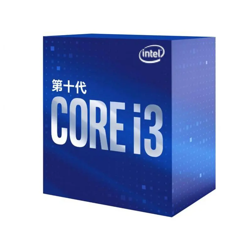 For Intel Core LGA1200 i3 10100f 3.3 GHz 4 Cores 8 Thread CPU Processor 60W for H410 B460 Motherboard i3 10100f