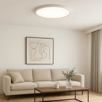Plafonnier LED rond ultra-lumineux 40W 600*38mm SMD2835 Source pour bureau à domicile moderne