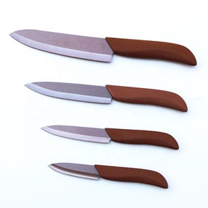 Meilleurs Produits Pas Cher Prix Super Dureté Et Résistance À L'abrasion 4 pièces Ensemble de <span class=keywords><strong>Couteau</strong></span> En Céramique - Product Image 2