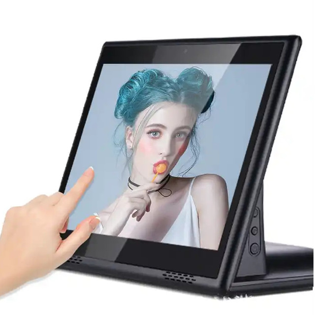 Hot Selling L-Shape Desk Stand Design Tablet 8'' 10.1'' 13.3'' Android Ethernet Rj45 Port Poe Nfc Desk Tablet Pc
