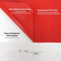 Rollo de Vinilo Autoadhesivo de PVC, Vinilo Adhesivo Permanente para Exteriores, Resistente al Agua, para Plotter de Corte de Vinilos, Fabricación de Letreros