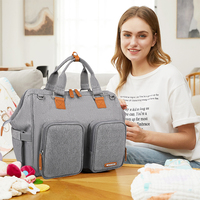 New Arrival Factory Custom Windel rucksack für Frauen Große Kapazität Wasserdichte Outdoor Mommy Windel tasche