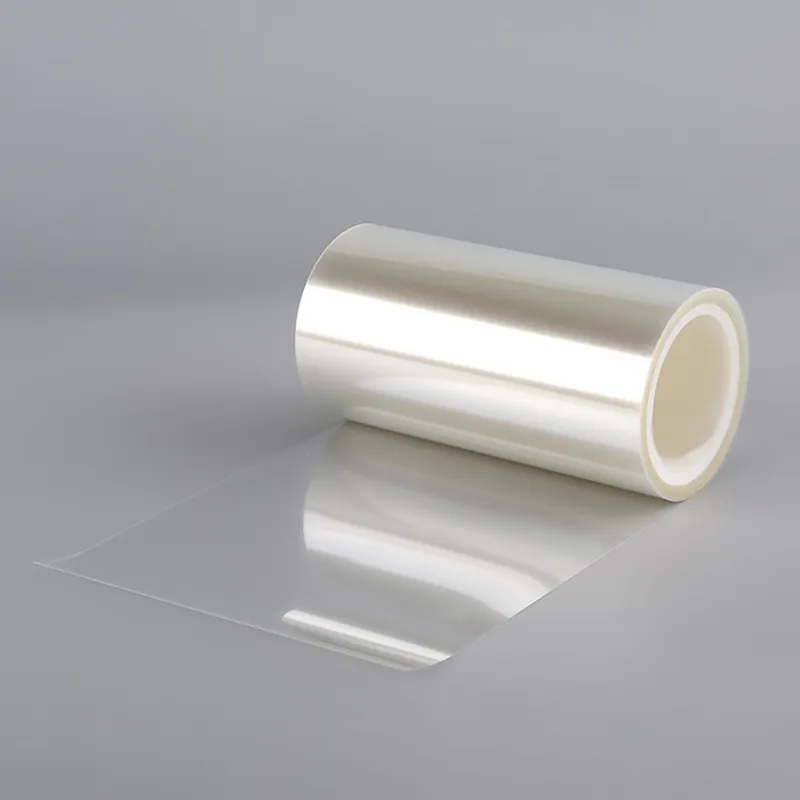 Film anti-adhésif à simple face en polyester enduit de silicone pour rubans adhésifs et étiquettes