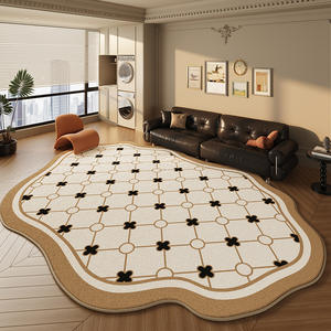 Alfombra de terciopelo de cristal para el hogar a precio de fábrica para dormitorio, alfombras lavables de alta calidad para Hotel - Product Image 5