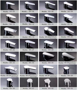 Tay Cầm Vòi Chậu Rửa Bền Hình Dạng Tháo Rời Bằng Crôm Chất Liệu <span class=keywords><strong>ABS</strong></span> Tay Cầm Vòi Hoa Sen Tùy Chỉnh Tay Cầm Vòi Nước Vòi Trộn - Product Image 6