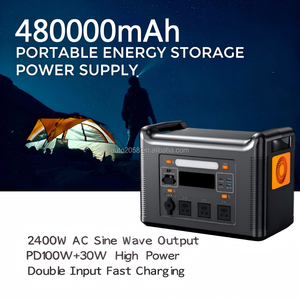 Générateur solaire portable <span class=keywords><strong>rechargeable</strong></span> à onde sinusoïdale pure MPPT avec batterie LiFePO4 PD100W 1536WH 480000mAh pour le <span class=keywords><strong>camping</strong></span> - Product Image 4