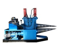 Machine à rouler les petits cônes, plieuse hydraulique de tôles d'acier de 3 à 500 mm, équipement de formage de cônes pour la fabrication de poteaux d'éclairage
