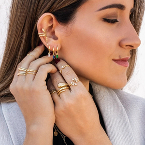 ROXI Creative S925 Pendientes de Plata de Ley con Forma de Serpiente para Mujer - Product Image 6