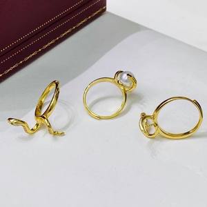 11660 WENCHI Anillo de Plata S925 DIY con Soporte Vacío para Serpiente Espiritual y Perlas de 7-10mm, Estilo Personalizado, China - Product Image 4