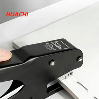 Agrafeuse manuelle en métal HUACHI sans agrafes, format 24/8, capacité de 50 feuilles