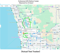 Traceur GPS intelligent magnétique mini pour vélo, moto et voiture - Localisateur AirTag