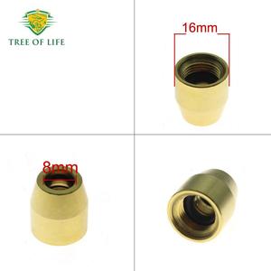 Conector de latón de 8 mm para manguera Tree Of Life, pieza de repuesto para reparación de mangueras de camión - Product Image 3