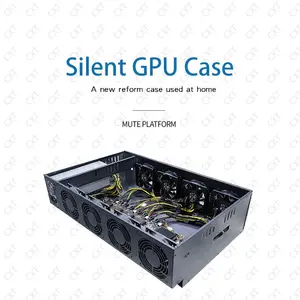 全新8gpu服务器u4 3090 gpu机箱机架安装服务器机箱gpu服务器机箱70毫米间距