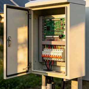 Boîte de distribution industrielle avec boîtier en acier thermolaqué pour installations électriques intérieures et extérieures - Product Image 6
