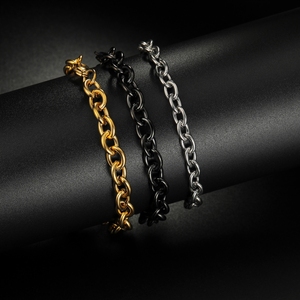 Artículos Más Vendidos Transfronterizos: <span class=keywords><strong>Pulseras</strong></span>, Tobilleras, Cadenas de Acero de Titanio <span class=keywords><strong>en</strong></span> Forma de O, Accesorios de Hip-Hop, <span class=keywords><strong>Shein</strong></span> <span class=keywords><strong>en</strong></span> Amazon - Product Image 2