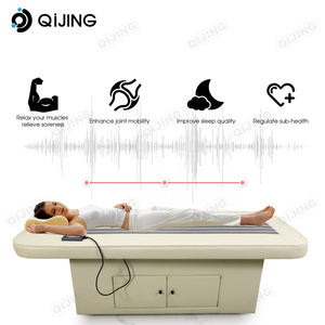 Camilla <span class=keywords><strong>de</strong></span> <span class=keywords><strong>Fisioterapia</strong></span> Rítmica <span class=keywords><strong>de</strong></span> Estilo Moderno, Camilla Eléctrica para Tratamientos Faciales, Camillas y Mesas <span class=keywords><strong>de</strong></span> Masaje con Amplio <span class=keywords><strong>Gabinete</strong></span> <span class=keywords><strong>de</strong></span> Almacenamiento - Product Image 4