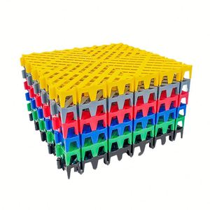 Tapetes de Plástico Industriales Resistentes al Desgaste, Diseño Encastrable Duradero para Talleres de Detallado de Autos, Garajes - Product Image 2