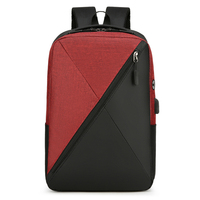 Sac à dos de haute qualité unisexe ordinateur portable sac Oxford tissu fermeture éclair sac à dos d'affaires sac