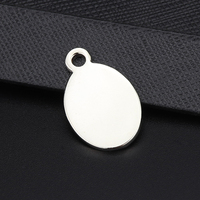 Pendentif en forme d'os de chien vierge avec gravure de logo personnalisé pendentif de plaque signalétique logo personnalisé en acier inoxydable médaille pour animaux de compagnie étiquettes d'identification de nom