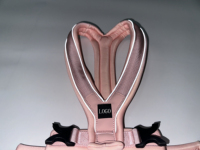 Harnais pour chien personnalisé de qualité supérieure, réglable, doux, réfléchissant, en nylon, confortable, doublé de néoprène, à enfiler