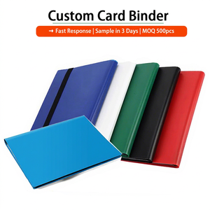 Classeur de cartes Torson à 9 pochettes avec 540 emplacements, album en PVC/PP pour cartes TCG/CCG et cartes sportives - Rangement écologique - Product Image 1