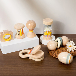 Jouets musicaux 7 en 1 pour enfants, jouets éducatifs précoces pour bébés, ensemble de jouets en bois musicaux Montessori, jeu d'entraînement à l'écoute pour tout-petits - Product Image 6