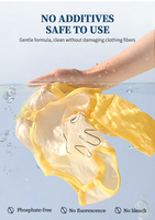 Lessive portable super concentrée, hypoallergénique, sans résidus, écologique, haute efficacité, pour l'élimination des taches tenaces