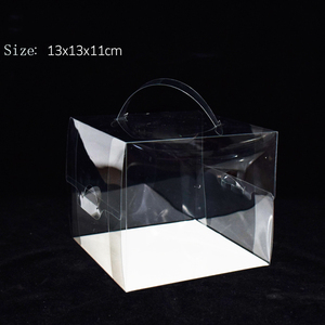 Bán Hot Gấp Sinh Thái Thân Thiện Acetate Rõ Ràng Bánh Kẹo Sô Cô La <span class=keywords><strong>PVC</strong></span> Hộp Trong Suốt Với Xử Lý - Product Image 3