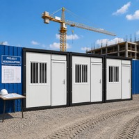 Maison conteneur pliable à montage rapide, dortoir mobile pliable, bureau préfabriqué, cabane préfabriquée