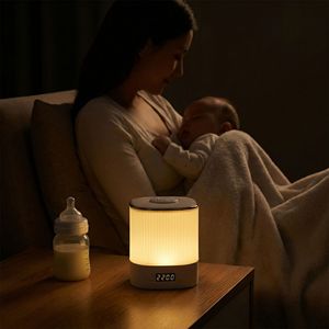 <b>Smart</b> Night <b>Light</b> With Time Display USB Led Warm White Color Changing For Bedroom Study Desk Use - Product Image 2